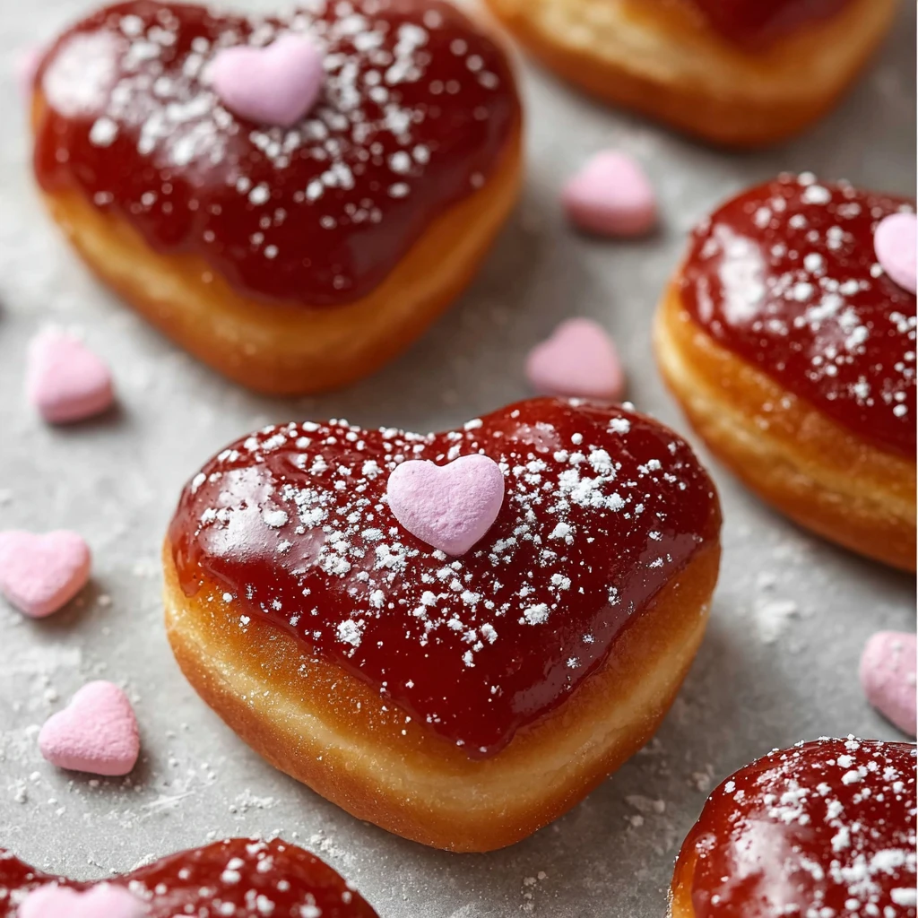 Heart Shaped Doughnuts Valentines Day Cozy Homemade Guide
