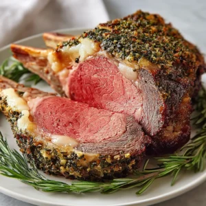 Herb Crusted Rib Roast