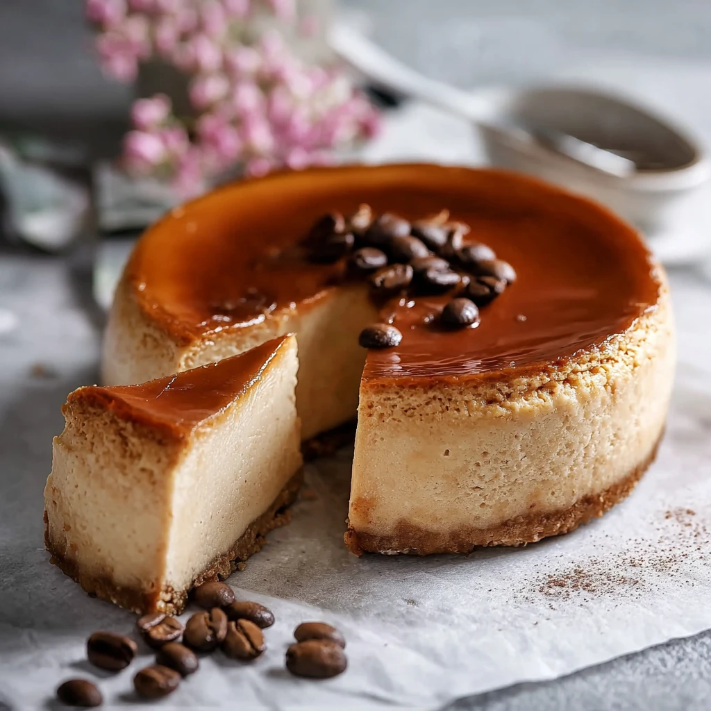 Indulge Vietnamese Coffee Basque Cheesecake Bliss