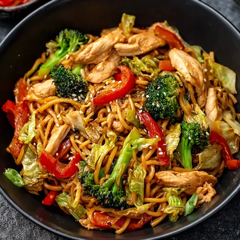 Irresistible Chicken Cabbage Mein Under Minutes