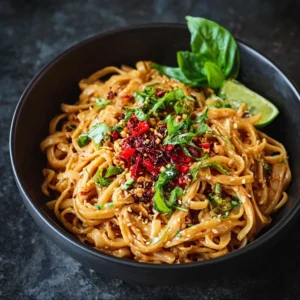 Irresistible Peanut Chilli Oil Noodles Ready in 15 Minutes