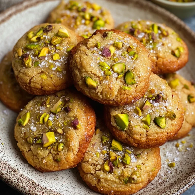 Irresistible Salted Honey Pistachio Cookies Youll Love