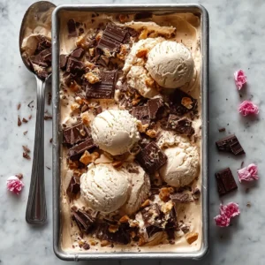 Irresistible Vietnamese Rocky Road Ice Cream You Can No-Churn