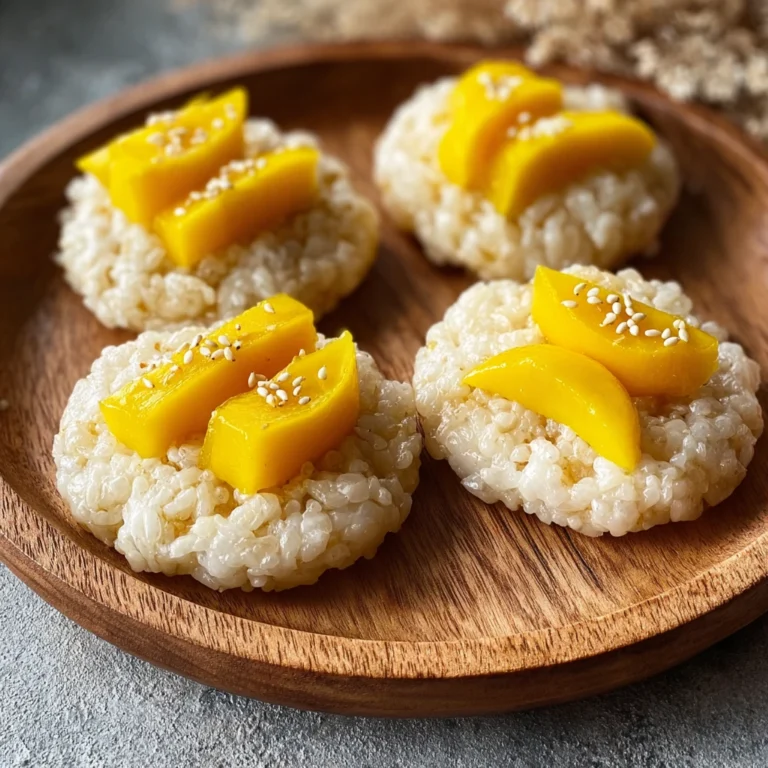 Mango Sticky Rice Cookies Tropical Twist Delight