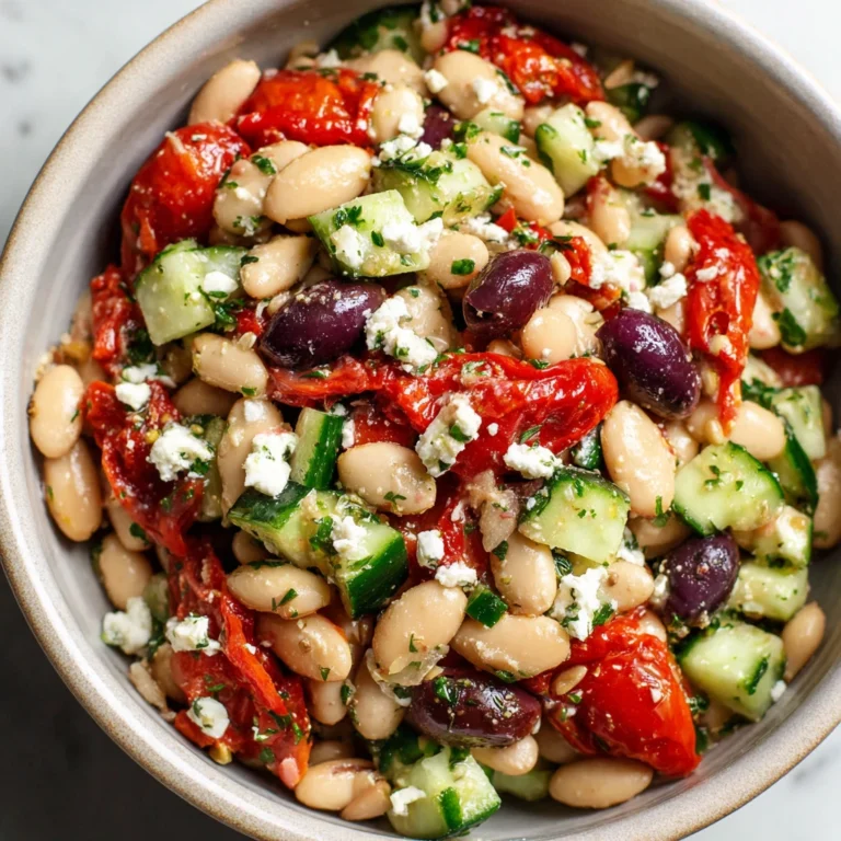 Mediterranean White Bean Salad