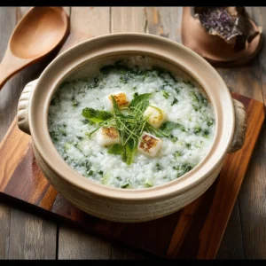 Nanakusa Gayu (Seven Herb Rice Porridge)