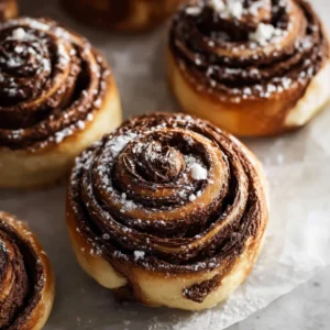 Nutella Cinnamon Rolls
