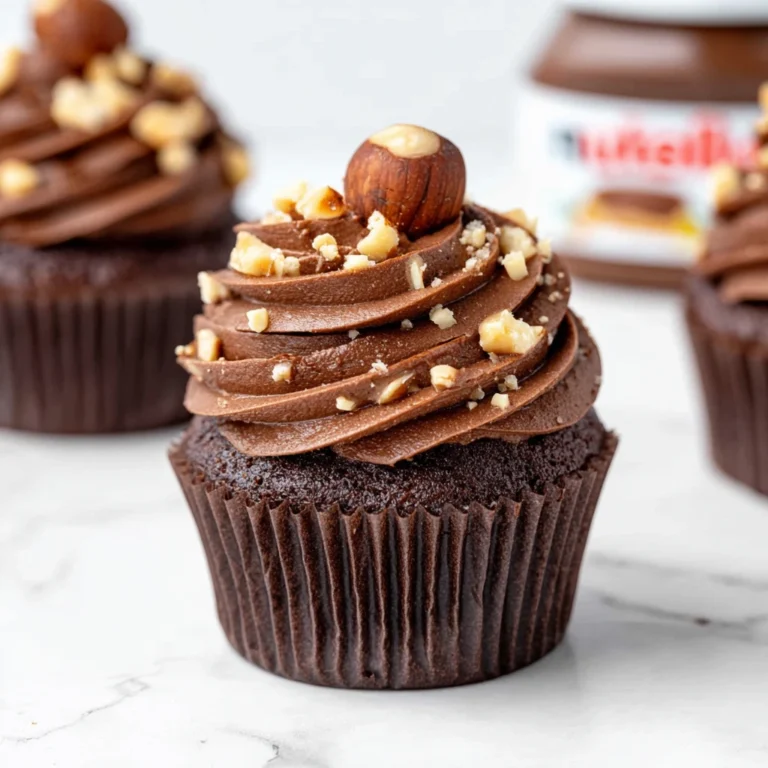 Nutella Cupcakes