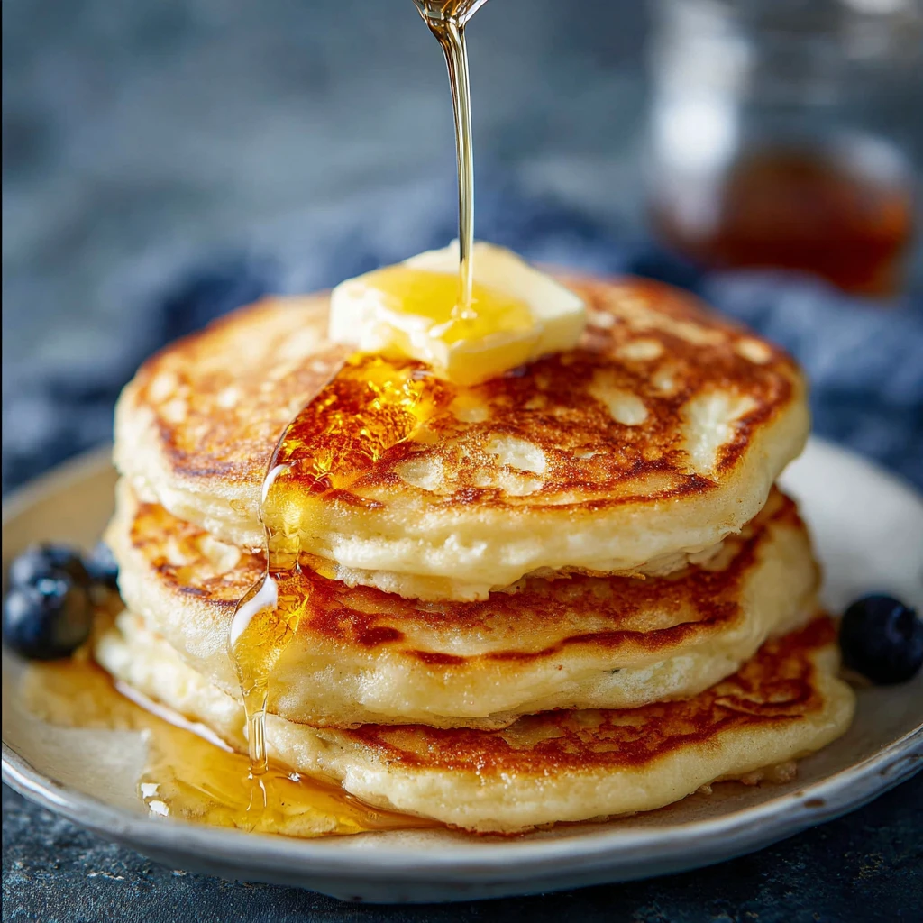Overnight Sourdough Pancakes