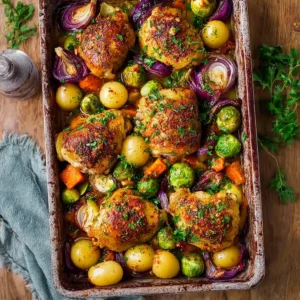 Paprika Chicken Thigh Tray Bake