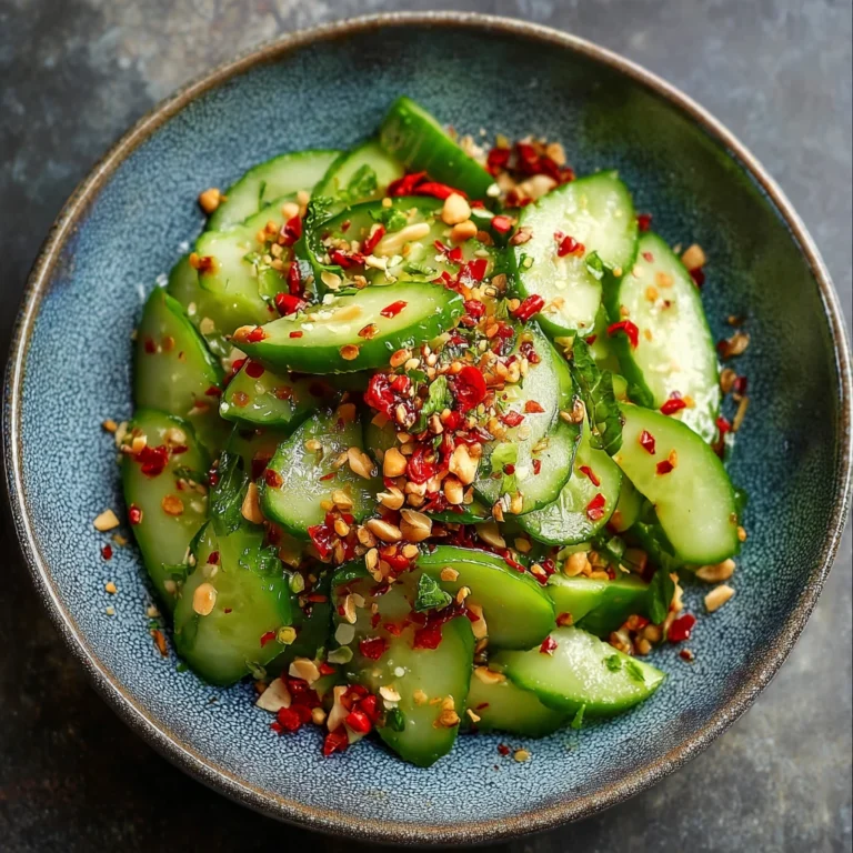 Peanut Chili Oil Cucumber Salad Flavorful Refresh