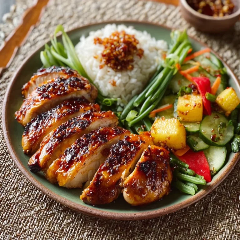 Polynesian Chicken Crisp Vegetables Flavor Adventure