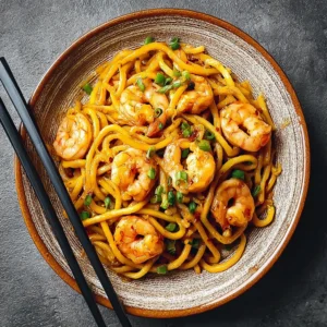 Quick & Easy 15-Minute Garlic Prawn Udon for Busy Nights