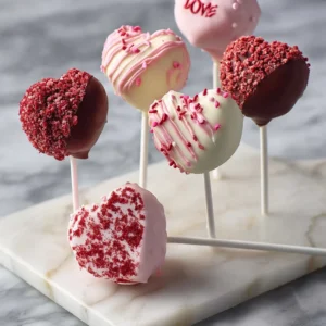 Red Velvet Cake Pops for Valentine’s Day: Fun, Easy, and Delicious