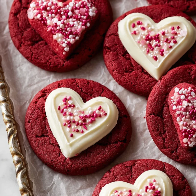 Red Velvet Sugar Cookies Valentines Day Dessert Guide