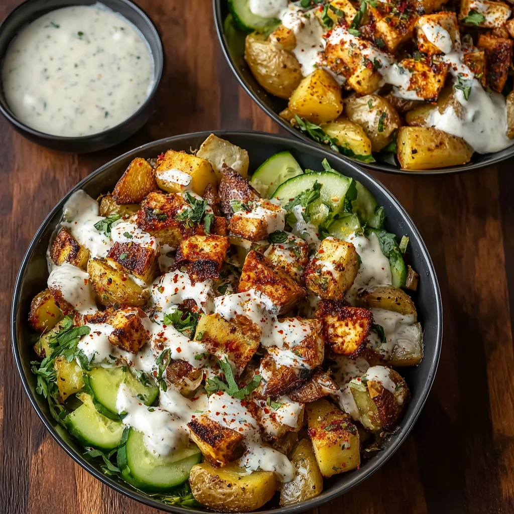 Shawarma Potato Bowls