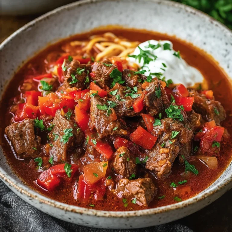 Slow Cooker Hungarian Goulash