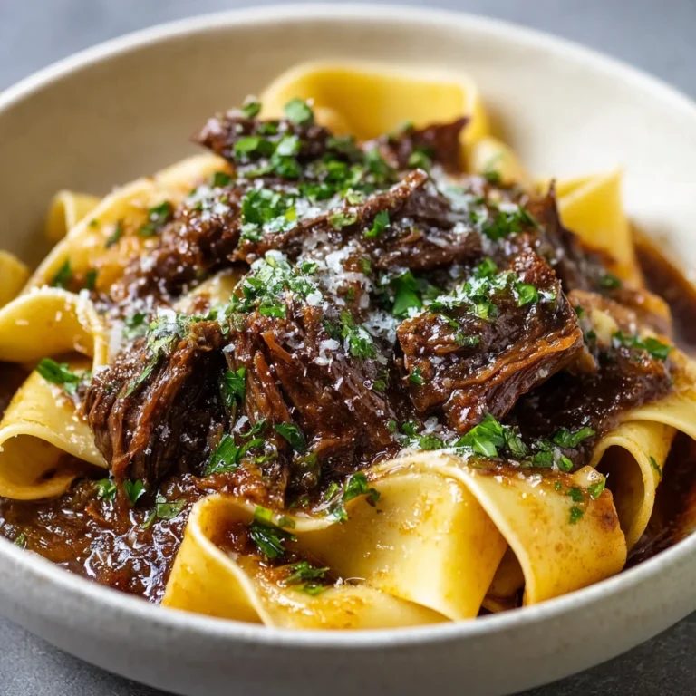 Sous Vide Short Rib Ragu