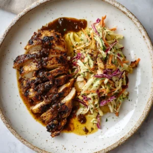 Sticky Apple Cider Chicken with Autumn Slaw That Will Wow You