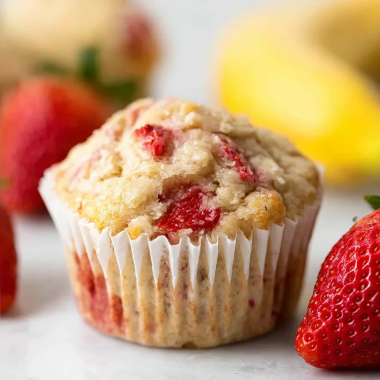 Strawberry Banana Muffins