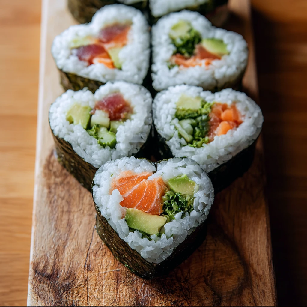 Sushi Heart Valentines Day Ways Win Their