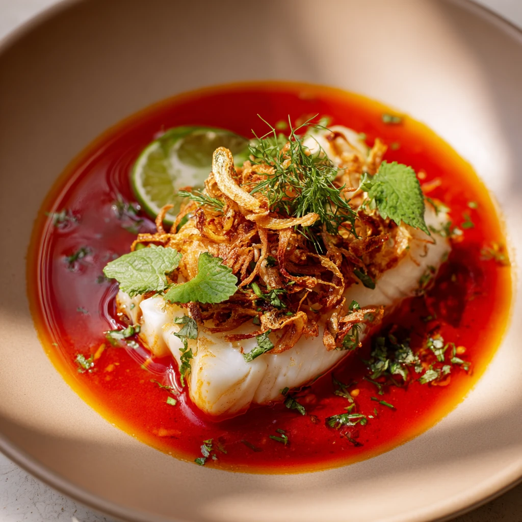 Tomato Poached Fish