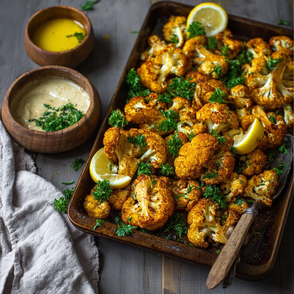 Turmeric Roasted Cauliflower Tahini Cozy Guide