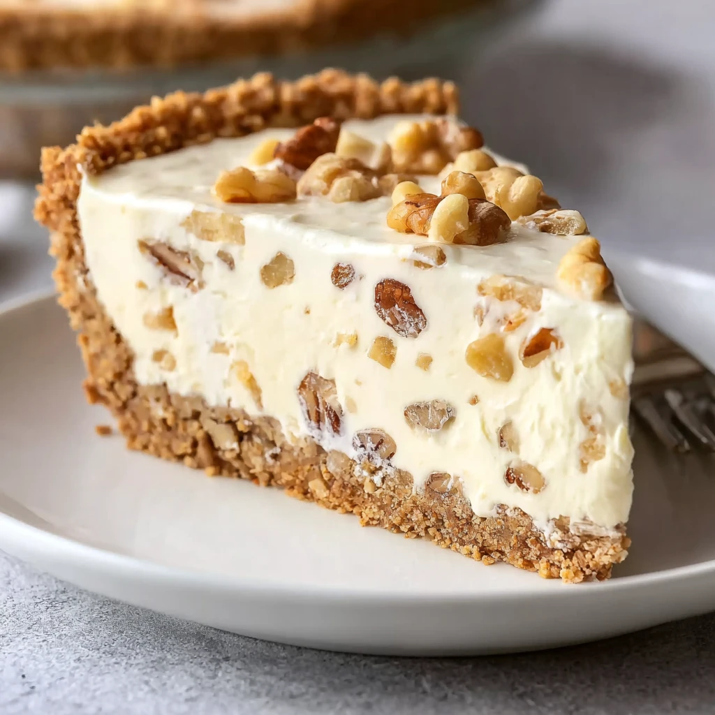 Walnut Cream Pie