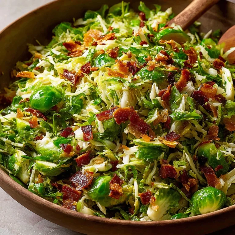 Zesty Shredded Citrus Brussels Sprouts Salad Recipe