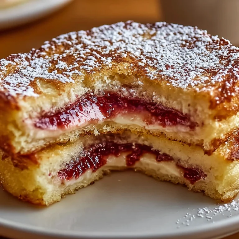 Galentines Monte Cristo Sandwiches