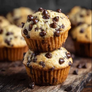 Banana Chocolate Chip Muffins