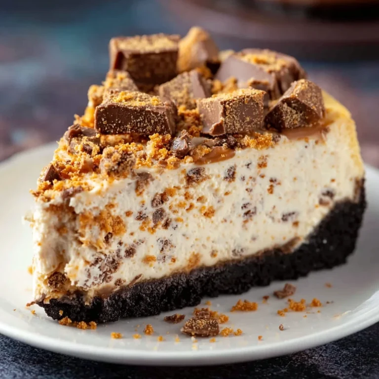 Butterfinger Cheesecake