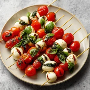 Caprese Skewers: A Flavorful Burst of Summer Joy