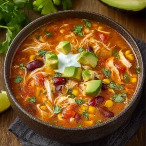 Chicken Enchilada Soup