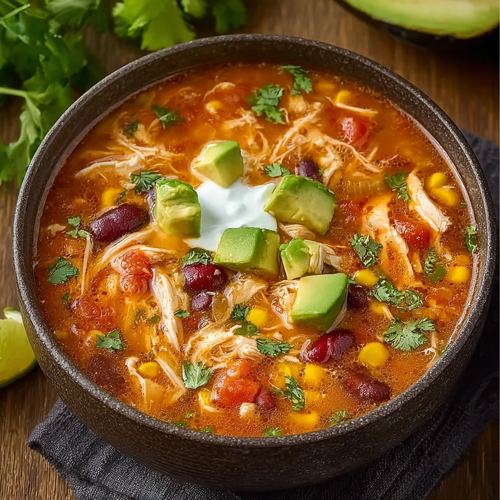 Chicken Enchilada Soup