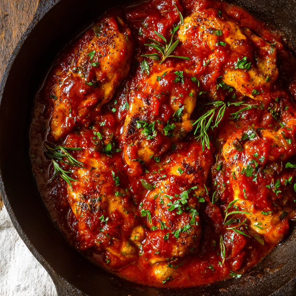 Chicken Tender Tomato Sauce