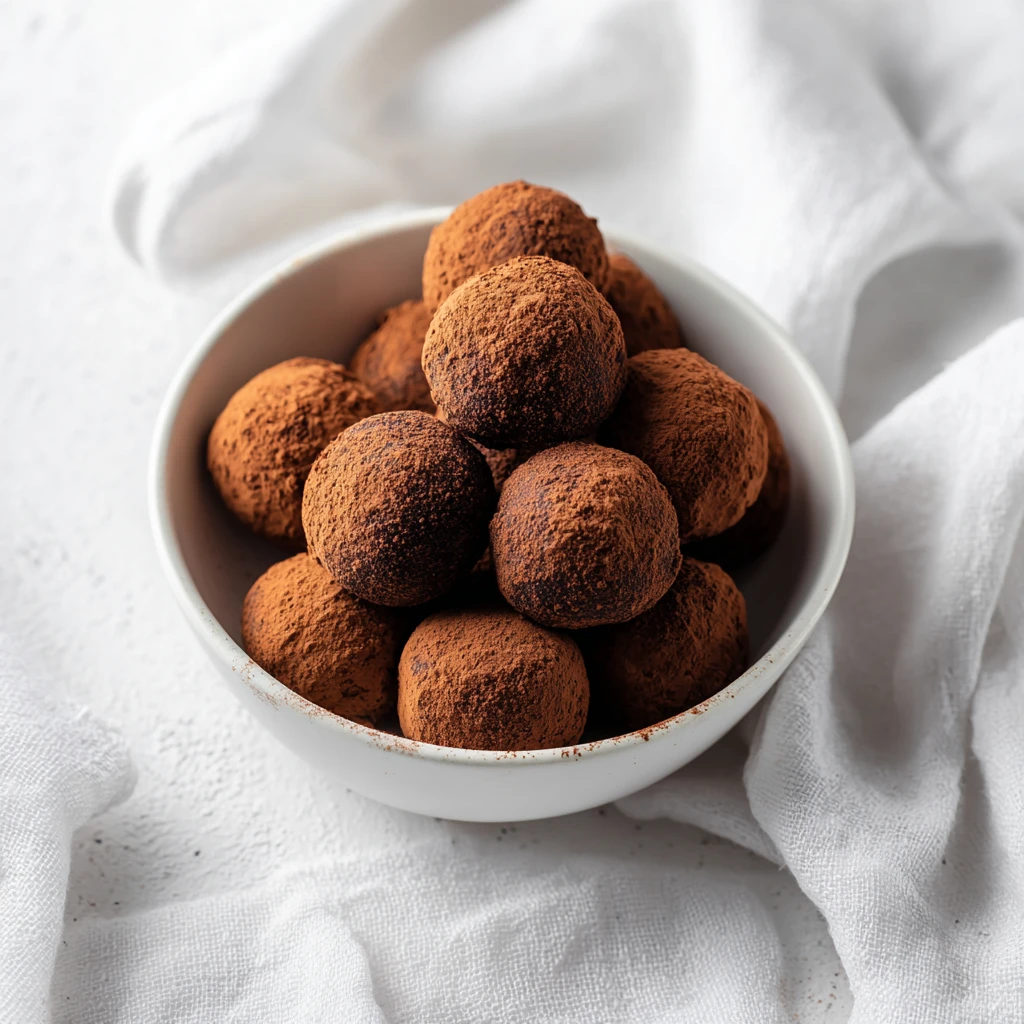 Chickpea Truffle Bites
