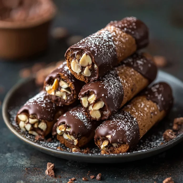 Choc Cigar Cookies