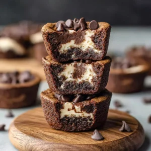 Chocolate Chip Brownie Tarts – Decadent, Fudgy, and Irresistibly Rich