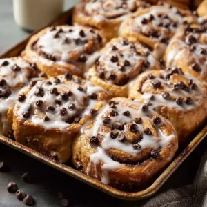 Chocolate Chip Cookie Rolls
