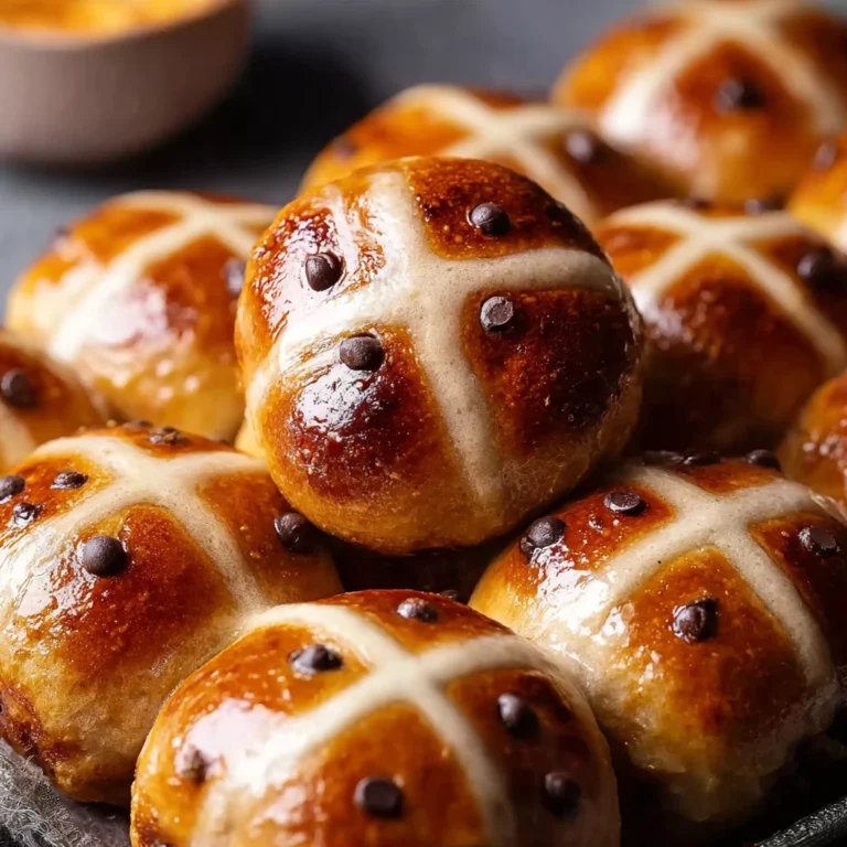 Chocolate Chip Hot Cross Buns