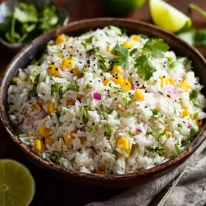 Cilantro Lime Rice – Fresh, Fluffy, and Perfectly Zesty