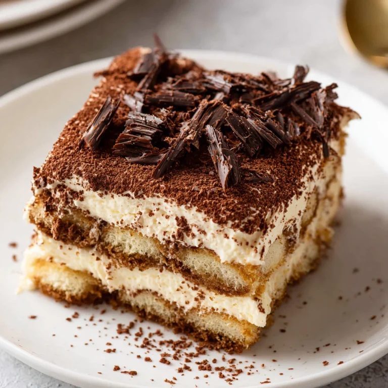 Classic Italian Tiramisu Nobake