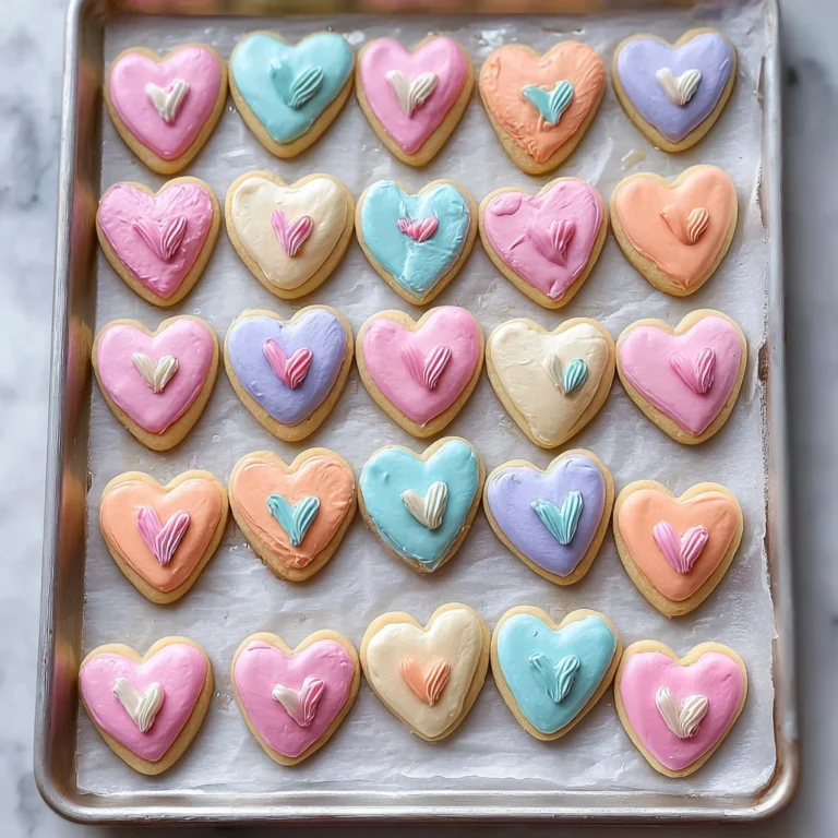 Conversation Heart Cookies