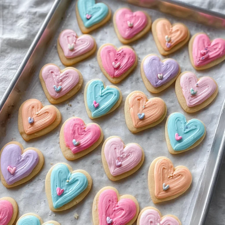 Conversation Heart Cookies