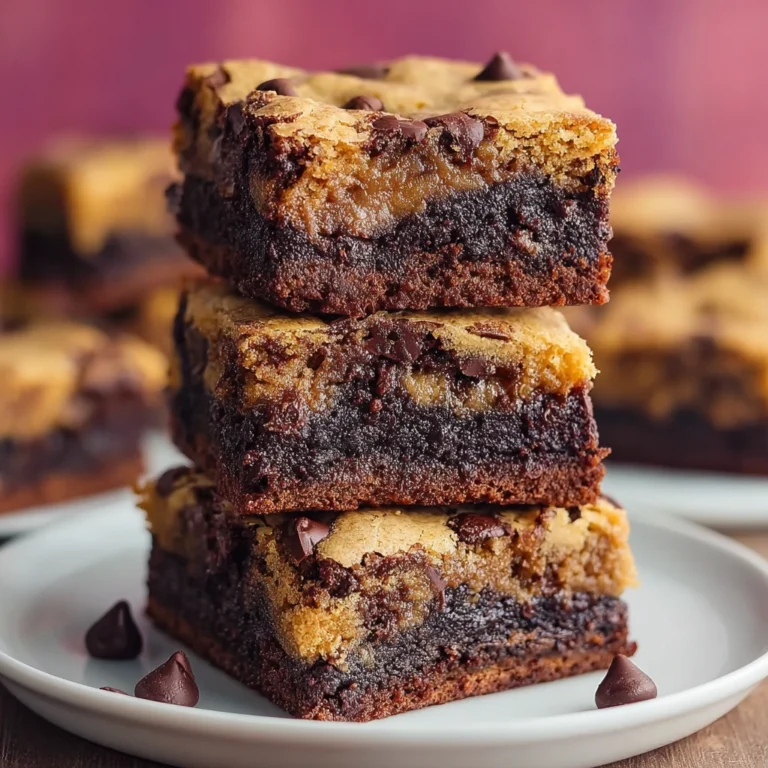 Cookie Brownie Bars