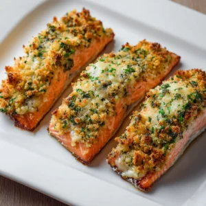 CRAB STUFFED SALMON