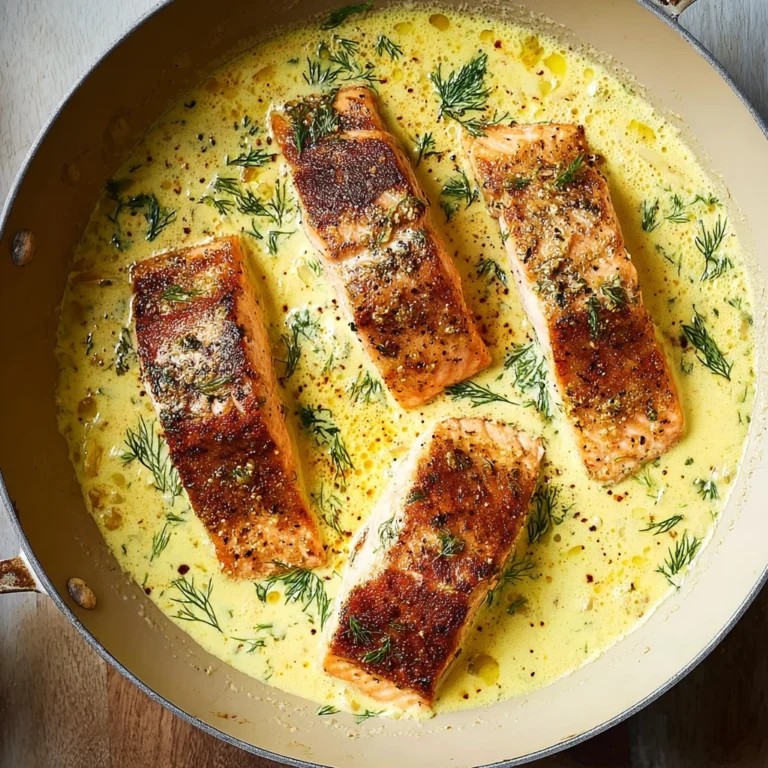 Creamy Lemon Dill Salmon