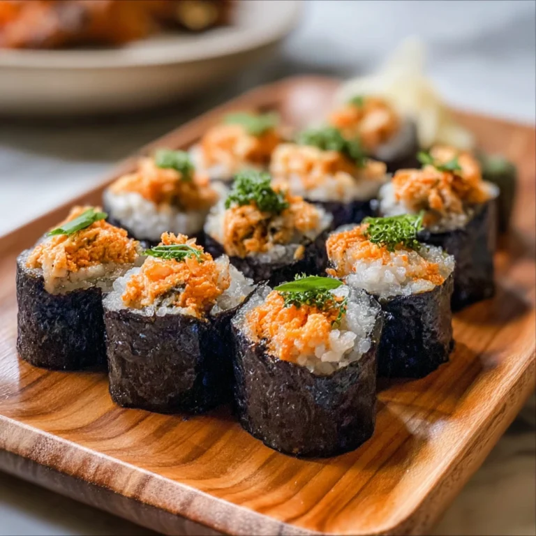 Crispy Chicken Nori Roll