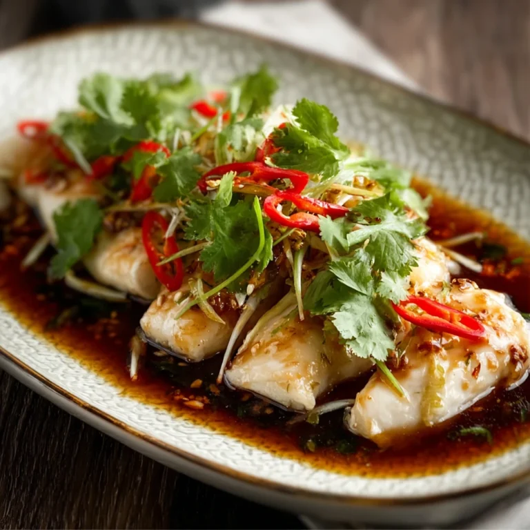 Delicious Chinese Steamed Fish Savory Ginger Magic